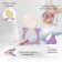 Silicone teething meow teether, university, mix color