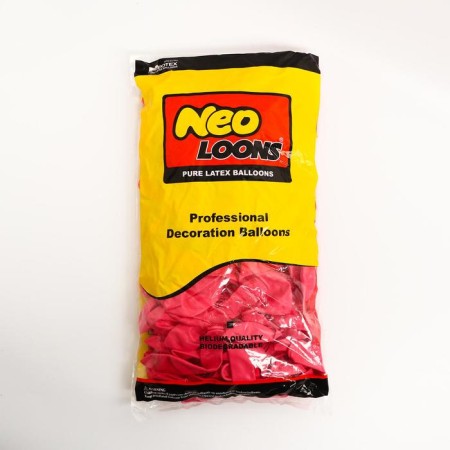 Shar Latex 10 ", Makarun, set of 100 pcs., Rose color-1