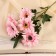 Artificial flowers "Garde Garden" 6x50 cm, pink