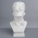 Gypsum figure famous people: Simpson's bust, 41.5 x 21.5 x 22 cm