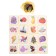 Lotto "Multi -colored pictures. We select stained -glass windows ”, Kulikova E.N., Sukhareva O.V., 4+