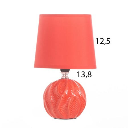 Pobeo desktop lamp 1x40W E14 red 14.5x14.5x24cm-5
