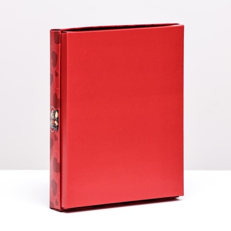 Borda box, burgundy, "I love you" 12 pcs, 19 x 15 x 3.6 cm-1