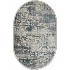 Ковёр овальный Kardelen Marmaris, размер 145x230 см, цвет gry/blue