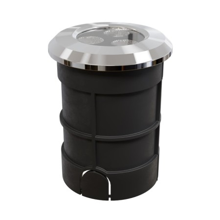 Introduced lamp Outdoor O044DL-L3S3K, 3W, 7.5x7.5x9.5 cm, LED, 210LM, 3000K, Silver Color