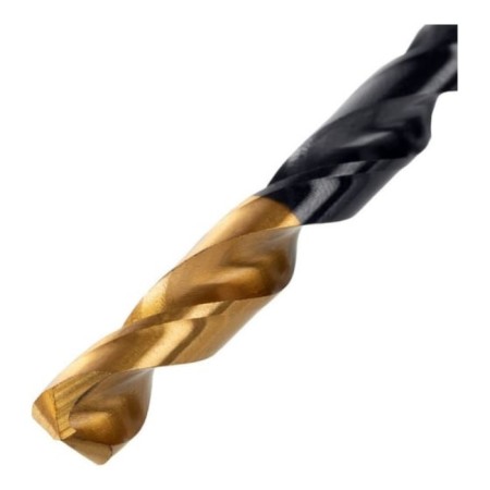 Drill Denzel 717217, 7 mm, HSS-Tin, Golden Tip, 10 pcs.-2