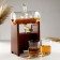 Mini -bar of a barrel, on a stand, 2 people, skeleton - 1300 ml, 330 ml, 10.5 x 23 x 36 cm