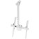 ARM Media LCD-1800 White 26 "-65" Max.50kg ceiling turn and NAC 10047