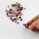 Rhinestones in assortment (nab 50pcs price for nab) plastic varies aircraft
