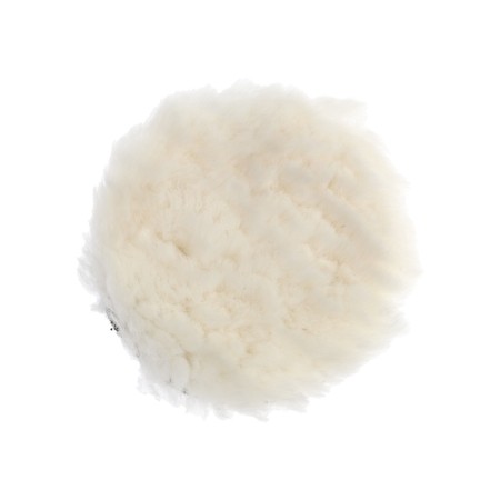 Circle for Velcro tundra, natural fur, 125 mm