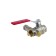 Aquasfera 1012-02, 3/4 ", 3/4", PN 30, internal thread, with a descent, lever