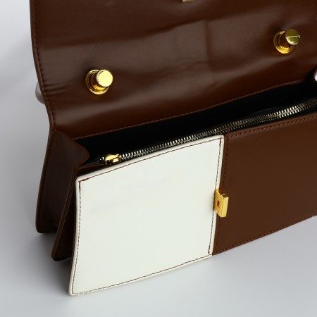 Bag-mixer on the valve, white/brown color-5