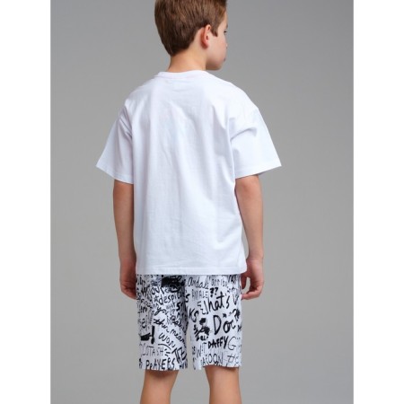 Pajama for the boy PlayTode: T -shirt and shorts, height 146 cm-3