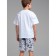 Pajama for the boy PlayTode: T -shirt and shorts, height 146 cm