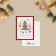 Postcard - Compliment "Winter Forest", 6 x 8 cm, New Year