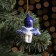 Christmas tree toy "angel", 5x6x6 cm, porcelain