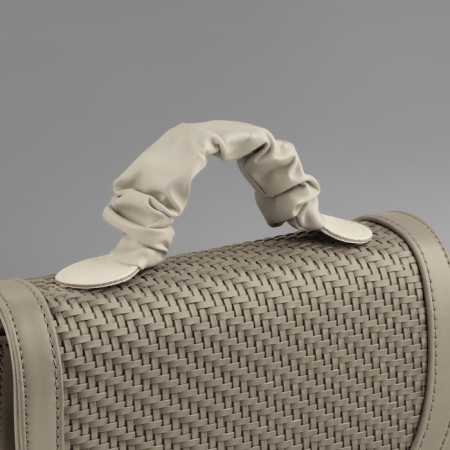 Bag for a bag, sewing, 18 × 3.5 cm, milk color-3