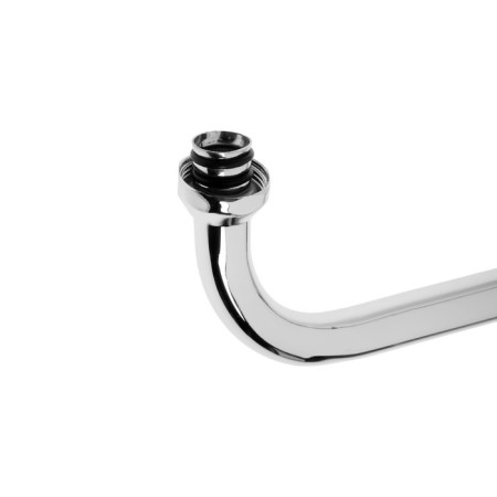 Pour for the Zein mixer, S-shaped, 40 cm, plastic aerator, mesh metal-4