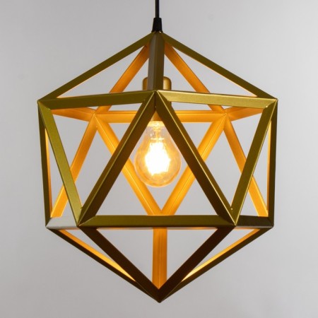 Lamp 2623/1 E27 40W gold 35x35x35-135 cm-2