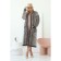 Cardigan female, size 54, brown color