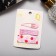 Invisible hair "Marlene" (set 10 pcs) 5 cm, pink