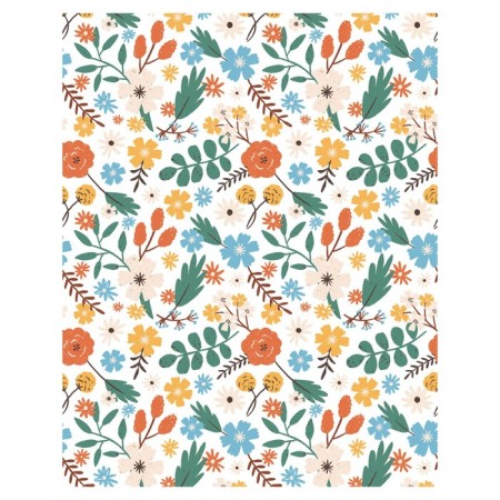 Pillow Roller "Meadow of Flowers, Decorative, size 16x45 cm-1