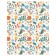 Pillow Roller "Meadow of Flowers, Decorative, size 16x45 cm