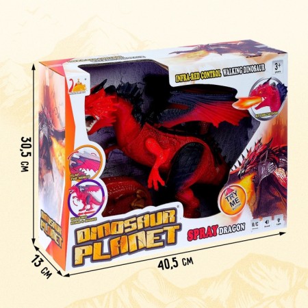 Radio -controlled dragon, smoke effect, light and sound effects-6