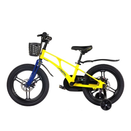 Bicycle 18 ’’ maxiscoo Air Pro, yellow matte color-2