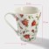 Porcelain shade mug "Flower print", 260 ml