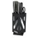 Lenardi knife set, on a stand, 7 items