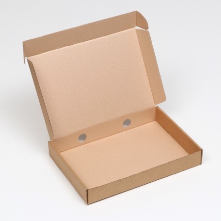 Box for pie, brown, 32.6 x 22.9 x 4.8 cm-3