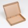 Box for pie, brown, 32.6 x 22.9 x 4.8 cm