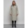 Coat insulated winter female, size 50, green color
