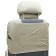 SkyWay Arctic seats, artificial fur, 2 objects, gray, s03001014