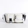 Board belt on a zipper, white color