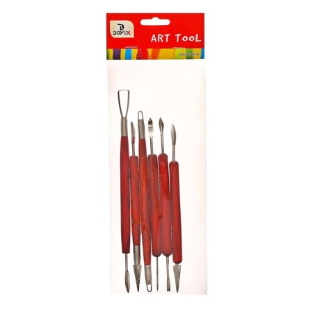 Set of sculpting tools, 6 pieces-3