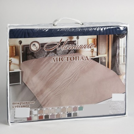 Marianna bedspread cover, size 150x225 cm, 100% polyester-3