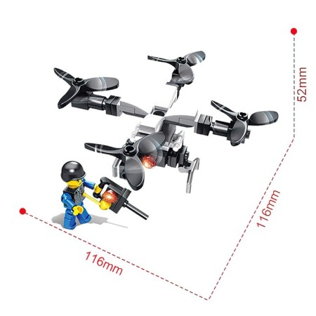 Designer special forces "Copter", 66 parts-1