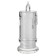 Night "Candle" LED from white batteries 4.5x4.5x11 cm Risalux