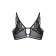 Bralett Erolata Odette, with a fasting in front, color black, size 54-56