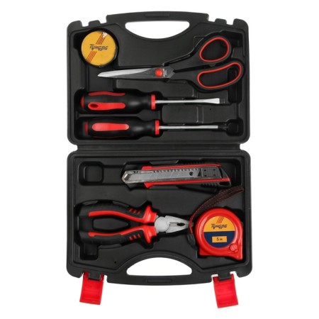 A set of tools in the case of the Tundra "February 23", in gift packaging, 7 items-4