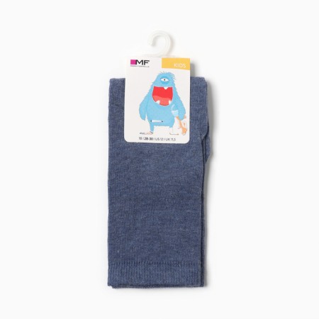 Noski children, the color is light jencing melange, size 18-2