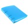 Notebook on rings A5 80 sheets in Calligrata cage is blue, plastic cover, offset unit