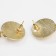 Earrings with pearls "drops" storm, color gold
