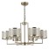 Bonbon chandelier, 6x40W E14, color gold