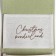 Textile pocket "Christmas" 2 departments, 20x41 cm