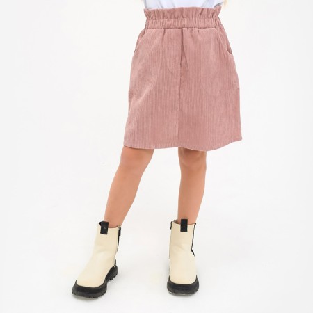 Children's skirt KAFTAN "Velvet", p. 30 (98-104), dusty pink-3
