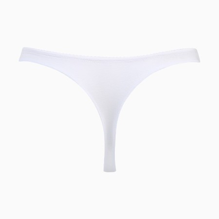 Panties female thongs, white color, size 46 (m)-7