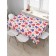 The tablecloth “Magic plan”, rectangular, Saten, size 120x145 cm